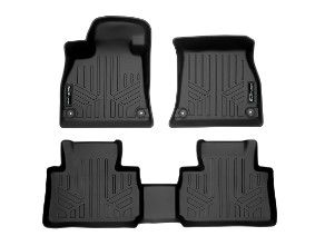 Photo 1 of **Incomplete**SMARTLINER All Weather Custom Fit Black 2 Row Floor Mats and Cargo Liner Set Compatible with 2019-2023 Audi E-Tron/E-Tron Sportback (Only fits Without 2nd Row Retentions)