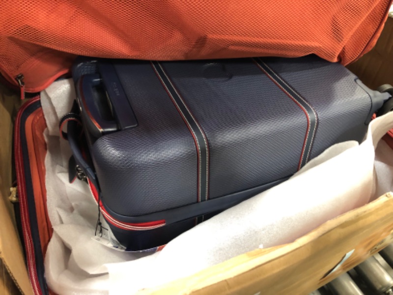 Photo 2 of **INCOMPLETE**DELSEY Paris Chatelet Hardside 2.0 Luggage with Spinner Wheels, Navy, 3 Piece Set 19/24/28 3 Piece Set 19/24/28 Navy
