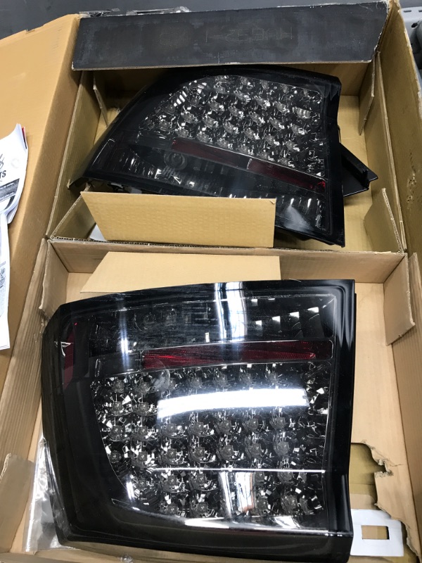Photo 1 of 
Stock photo for Reference Only***Spec-D Tuning Jet Black Housing Clear Lens Red Sequential LED Bar Tail Lights Left + Right Pair Assembly Make and Model Unknown