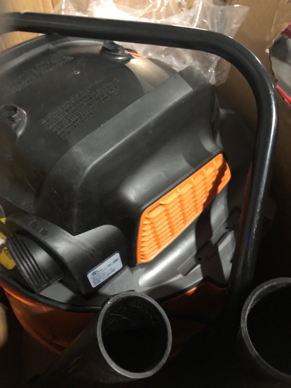 Photo 4 of [READ NOTES, MISSING PARTS]
Ridgid 16 gal. 6.5-Peak HP NXT Wet Dry Shop Vacuum with Fine Dust Filter and Accessories