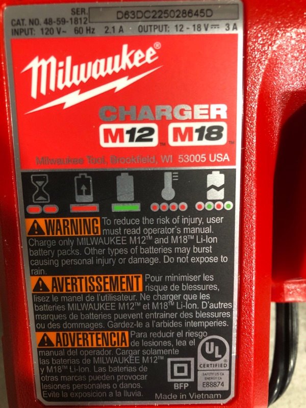 Photo 3 of * used * incomplete * see all images * stock photo for reference only *
Milwaukee M18 FUEL 2 Tool Combo Kit 