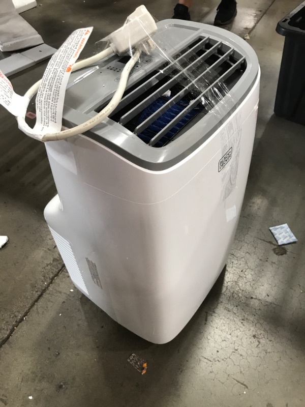 Photo 2 of BLACK+DECKER 8,000 BTU Portable Air Conditioner up to 350 Sq. with Remote Control, White
