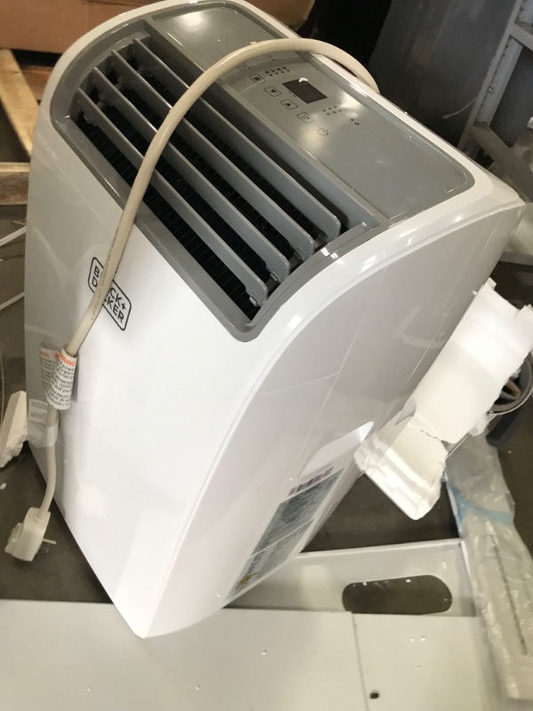 Photo 1 of BLACK+DECKER Air Conditioner, 14,000 BTU Air Conditioner Portable for Room up to 700 Sq. Ft. with Remote Control, White
