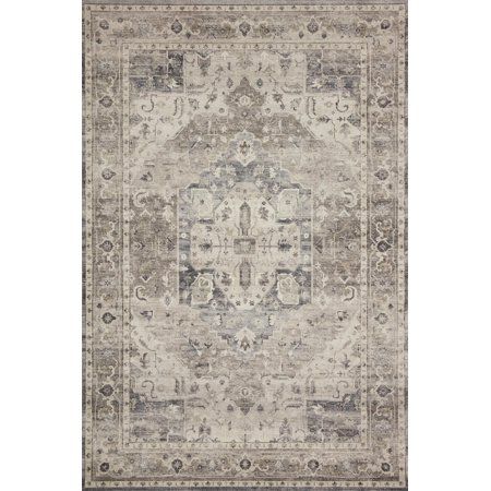 Photo 1 of * please see all images * 
Hathaway Steel Ivory Rectangular: 3 Ft. 6 in. X 5 Ft. 6 in. Rug