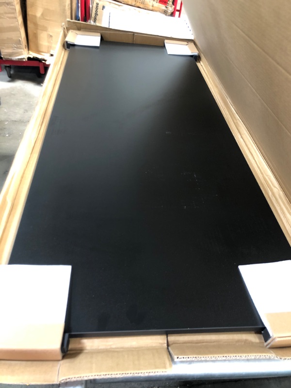 Photo 2 of ***TABLE TOP ONLY - NO OTHER PARTS INCLUDED***
TechOrbits Electric Standing MDF Table Top 60 x 24 Inch - Black