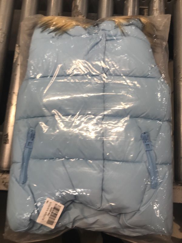 Photo 1 of (USED) Baby Girls Boys Winter Warm Jacket Hooded Snowsuit Windproof Coat Outerwear Soft Fur Hoodies FBA---4/5 years old  