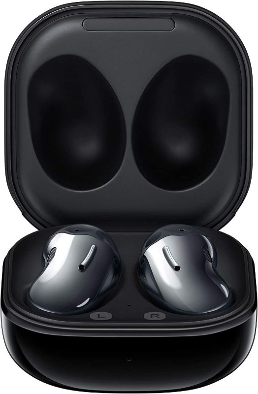 Photo 1 of Samsung Galaxy Buds Live, Wireless Earbuds w/Active Noise Cancelling, Mystic Black, International Version
