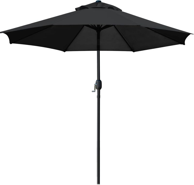 Photo 1 of *MISSING BOTTOM POLE** Sunnyglade 9' Patio Umbrella Outdoor Table Umbrella with 8 Sturdy Ribs
