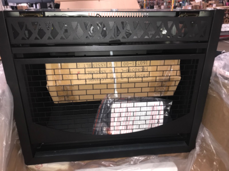 Photo 2 of *UNABLE TO TEST** *ONLY INSIDE PART NO FRAME** ProCom Dual Fuel Vent Free Gas Fireplace System - 26,000 BTU, T-Stat Control, Antique White Finish - Model# FBNSD28T-2AW
