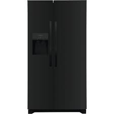 Photo 1 of Frigidaire 25.6-cu ft Side-by-Side Refrigerator with Ice Maker (Black) ENERGY STAR