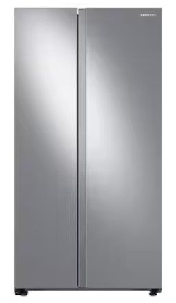 Photo 1 of SEE NTOES**Samsung 28-cu ft Smart Side-by-Side Refrigerator with Ice Maker (Fingerprint Resistant Stainless Steel)