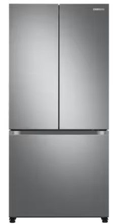 Photo 1 of LIKE NEW;SCRATCHED DOOR SIDE**Samsung 17.5-cu ft Counter-depth Smart French Door Refrigerator with Ice Maker (Fingerprint Resistant Stainless Steel)