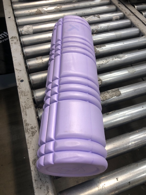 Photo 2 of TriggerPoint CORE Foam Massage Roller with Softer Compression for Exercise, Deep Tissue and Muscle Recovery - Relieves Muscle Pain & Tightness, Improves Mobility & Circulation  18-Inch Lavender