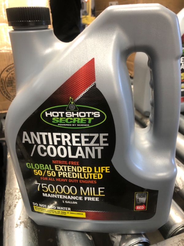 Photo 2 of Hot Shot's Secret 1G750KR Red Antifreeze, 1 gallon