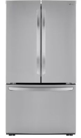 Photo 1 of LG 28.7-cu ft French Door Refrigerator with Ice Maker (Stainless Steel) ENERGY STAR