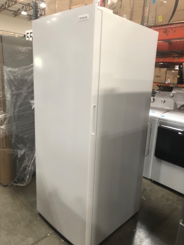 Photo 2 of Frigidaire Garage Ready 18-cu ft Frost-free Upright Freezer (White)