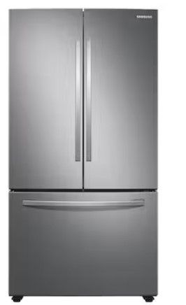 Photo 1 of Samsung 28.2-cu ft French Door Refrigerator with Ice Maker (Fingerprint Resistant Stainless Steel) ENERGY STAR
