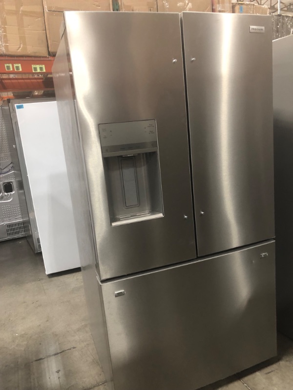 Photo 2 of Frigidaire 27.8-cu ft French Door Refrigerator with Ice Maker (Fingerprint Resistant Stainless Steel) ENERGY STAR