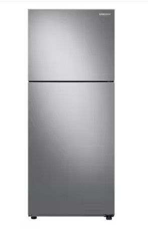 Photo 1 of Samsung 15.6-cu ft Counter-depth Top-Freezer Refrigerator (Stainless Steel) ENERGY STAR