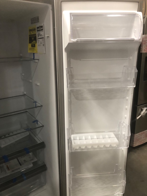 Photo 12 of Maytag 24.9-cu ft Side-by-Side Refrigerator (Fingerprint Resistant Stainless Steel)