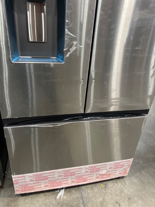 Photo 1 of Samsung Mega Capacity 30.5-cu ft Smart French Door Refrigerator with Dual Ice Maker (Fingerprint Resistant Stainless Steel) ENERGY STAR