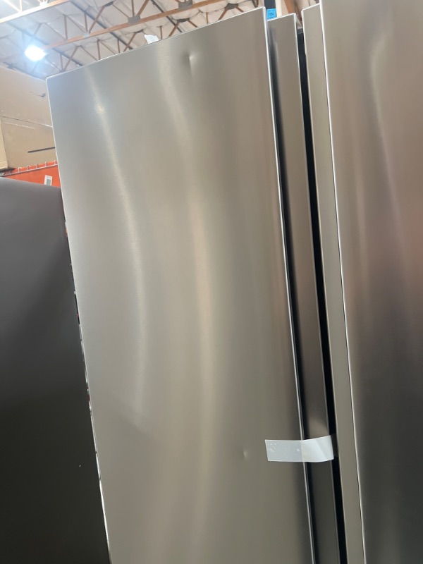 Photo 1 of Hisense 26.6-cu ft French Door Refrigerator with Ice Maker (Fingerprint Resistant Stainless Steel) ENERGY STAR