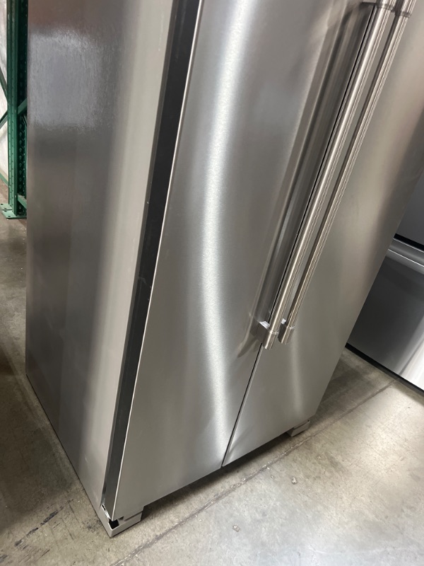 Photo 7 of Maytag 24.9-cu ft Side-by-Side Refrigerator (Fingerprint Resistant Stainless Steel)