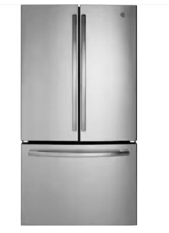 Photo 1 of GE 27-cu ft French Door Refrigerator with Ice Maker (Fingerprint-resistant Stainless Steel) ENERGY STAR