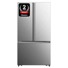 Photo 1 of Hisense 26.6-cu ft French Door Refrigerator with Ice Maker (Fingerprint Resistant Stainless Steel) ENERGY STAR