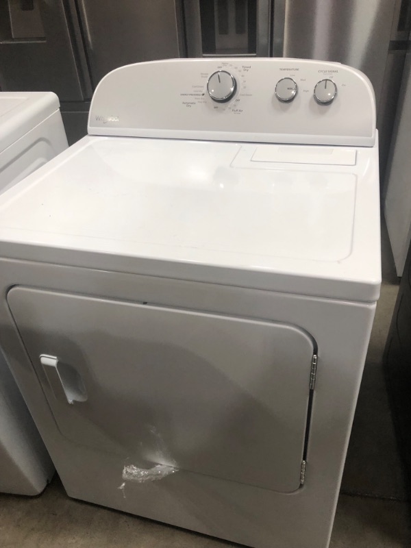 Photo 6 of Whirlpool 7-cu ft Electric Dryer (White)