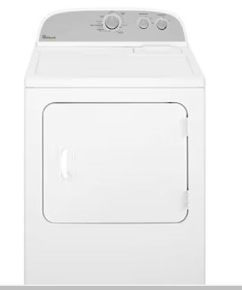 Photo 1 of Whirlpool 7-cu ft Electric Dryer (White)