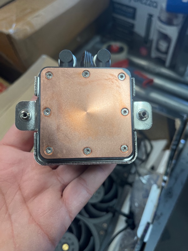 Photo 1 of Thermalright Frozen Edge 360 Black Liquid CPU Water Cooler with 120mm PWM Fan,360 Black Cold Row Specification,Integrated Water-Cooler Heatsink for AMD/AM4/AM5,Intel LGA1700/1150/1151/1200/2011
