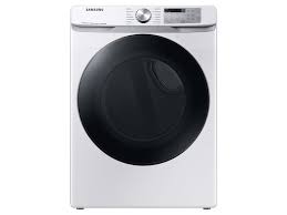 Photo 1 of Samsung 7.5 cu. ft. Smart Electric Dryer with Steam Sanitize+ in White
