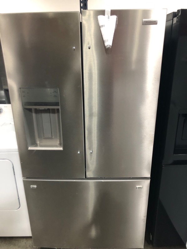 Photo 2 of Frigidaire 27.8-cu ft French Door Refrigerator with Ice Maker (Fingerprint Resistant Stainless Steel) ENERGY STAR