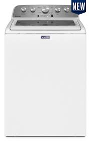Photo 1 of Maytag 4.8-cu ft High Efficiency Impeller Top-Load Washer (White)