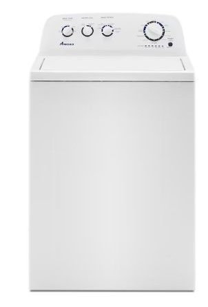 Photo 1 of Amana 3.8-cu ft High Efficiency Agitator Top-Load Washer (White)
