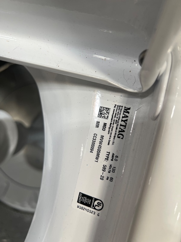 Photo 1 of 4.5-cu ft High Efficiency Agitator Top-Load Washer (White)
