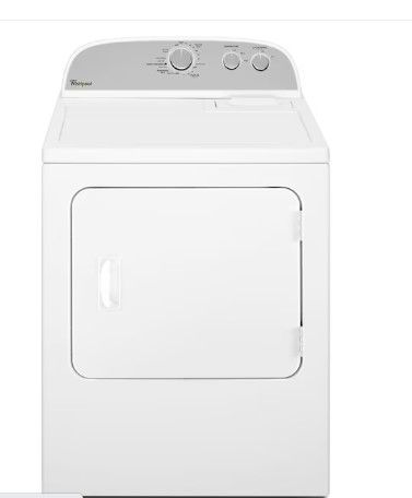 Photo 1 of Whirlpool 7-cu ft Electric Dryer (White