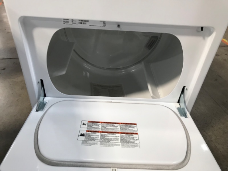 Photo 1 of Whirlpool 7-cu ft Electric Dryer (White