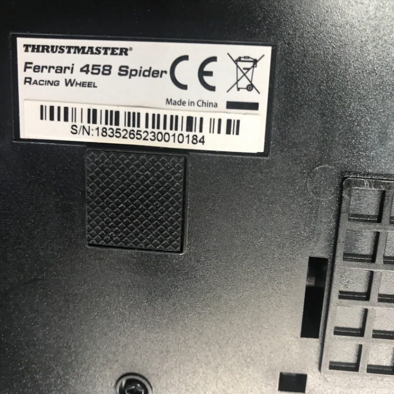 Photo 3 of **MINOR DAMAGE, NOT ORIGINAL BOX* Thrustmaster Ferrari 458 Spider Racing Wheel (Xbox Series X/S & One)