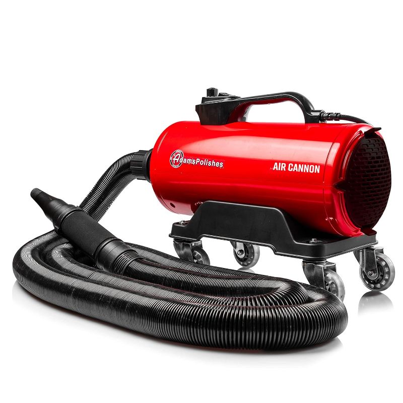 Photo 1 of Adam's Air Cannon Car Dryer Blower - Powerful Detailing Wash | Filtered Dryers, Blowers & Blades Safer Than Microfiber Towel Cloth
