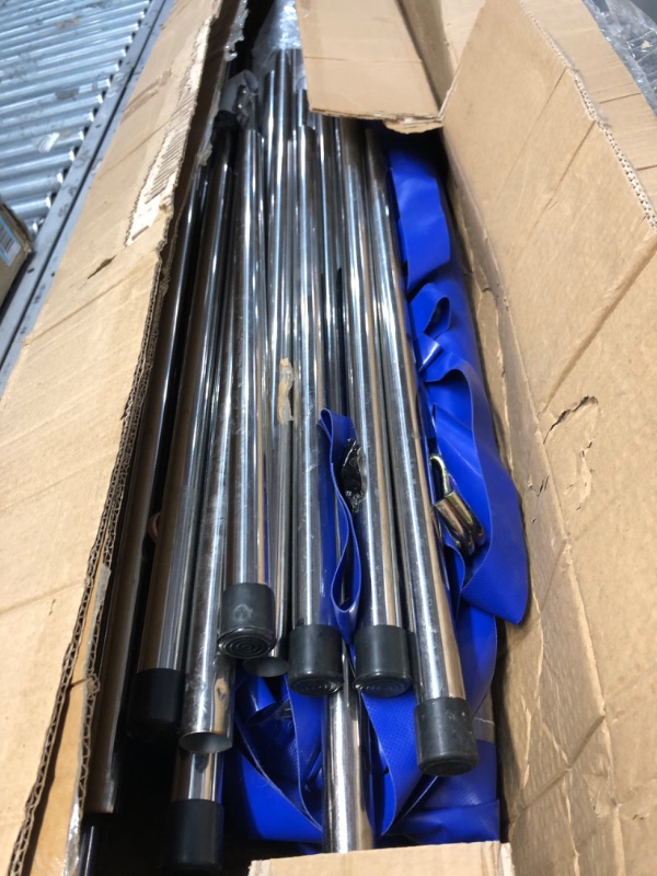 Photo 1 of BOSWELL Aquarium Pool Pond with Transparent Clear Viewing Panel and Drain Valve, PVC Canvas with Steel Frame for Ponds, Fish Tank, Koi, Goldfish, Display Show Tank (470 Gallons)