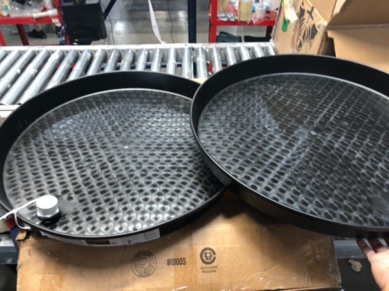 Photo 2 of 24 in. Plastic Drain Pan 2 pack
