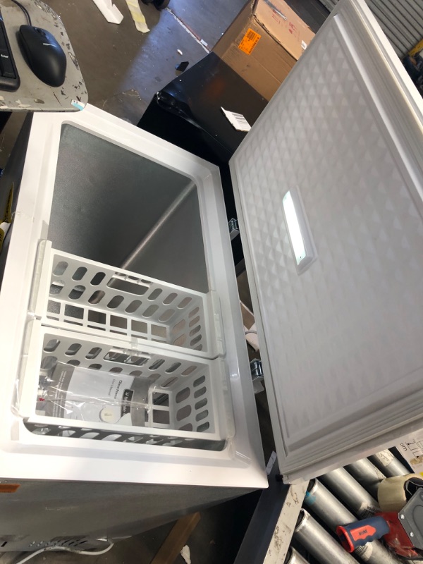 Photo 4 of Magic Chef 7.0 cu. ft. Chest Freezer in White