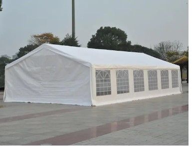 Photo 1 of **SEE NOTES**
40 ft. x 20 ft. White Large Outdoor Carport Canopy Party Tent with Removable Sidewalls and Roof UV-Resistance Protection