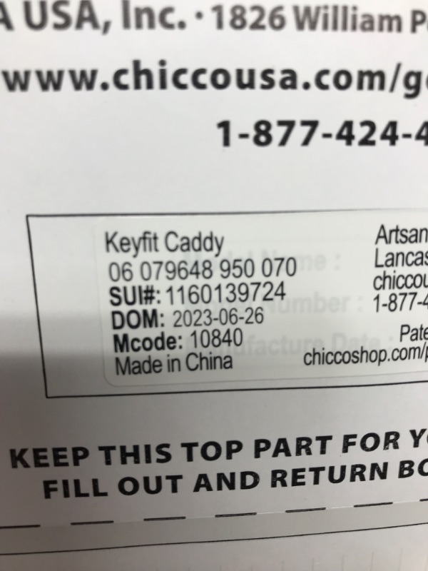 Photo 1 of Chicco KeyFit Caddy Frame Stroller - Black | Black