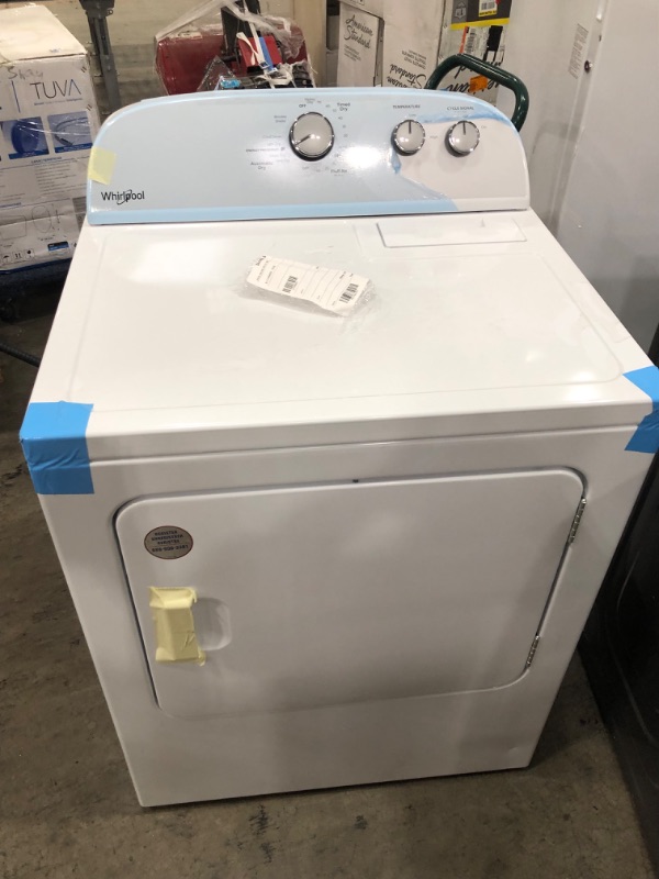 Photo 5 of Whirlpool 7-cu ft Electric Dryer (White)