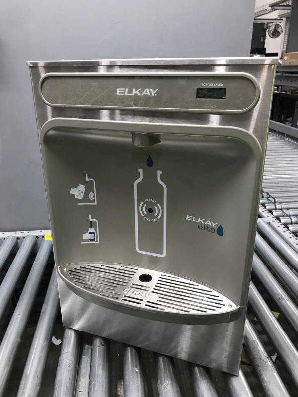 Photo 2 of Elkay EZWSSM EZH2O Surface Mount Bottle Filling Station, Non-Filtered, Non-Refrigerated, Stainless