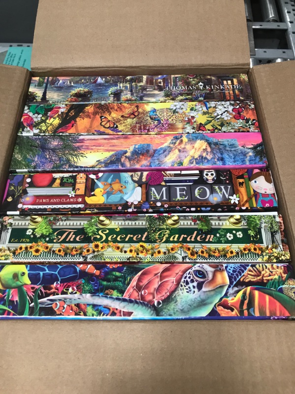 Photo 2 of Ceaco| 1500 Piece and 2000 Piece Assorted Titles | 1500 and 2000 Piece Jigsaw Puzzle Value Pack | Limited Edition | 6 Puzzles Included | Puzzles for Adults