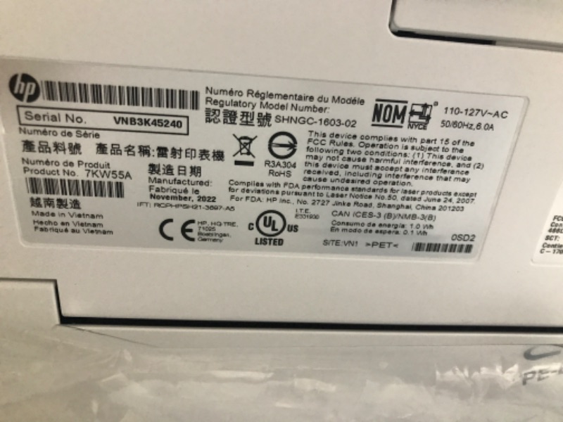 Photo 6 of LaserJet Pro MFP M182nw Wireless Color All-In-One Laser Printer